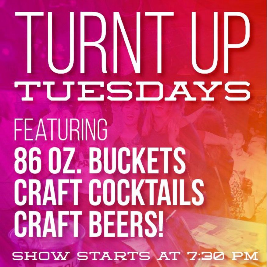 Turnt Up Tuesdays Event - Howl at the Moon