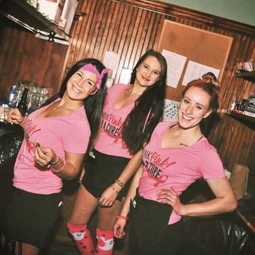 Huge thank you to everyone who made it to our Pink Pianos Party last Friday 💒💞🌸👙 If you missed the party, you can still drink pink all month long! A portion of the proceeds from our signature drink, Pink Paradise, will benefit the Open Arms Breast Cancer Outreach Fund😍💞 . . #howlatthemoon #pinkparadise #pink #pinkpianos #breastcancer #drinkpink #october #openarms #cancersucks #fightlikeagirl #breastcancerawareness