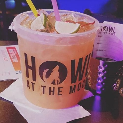 Here to make your Tuesday a little better, our Sex On The Moon bucket 😍 📸| @lindsanneb . . #howlatthemoon #sexonthemoon #bucketdrinks #tuesday #drinks #happyhour #wolfpack #welcometotheshow