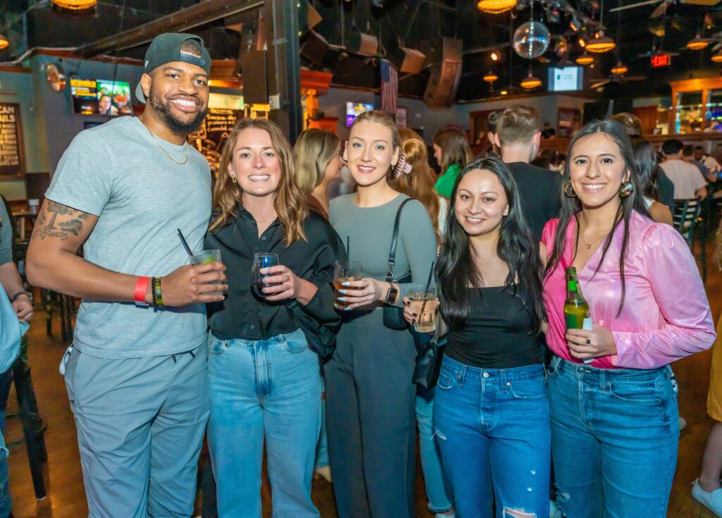 Group partying at Howl Orlando