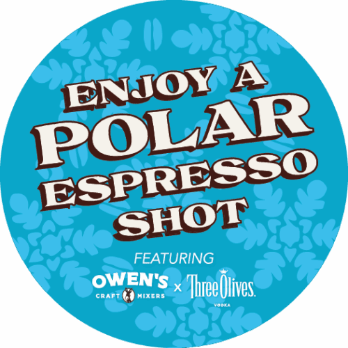 Featured December drink - The Polar espresso shot